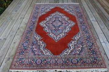 Brocante - Twee fijne kleine Perzische tapijten! beschikbaar voor biedingen