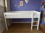 Hoogslaper kind Halfhoogslaper Petite Amélie - wit - 90x200, Kinderen en Baby's, Kinderkamer | Stapelbedden en Hoogslapers, Ophalen of Verzenden