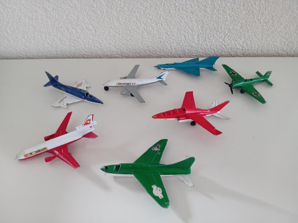 Miniatuur Vliegtuigjes van Matchbox, Ophalen of Verzenden, Gebruikt, Schaalmodel