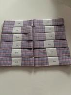 Geruit lint - 12 x 2 meter - nieuw - blauw, paars, roze, Ophalen of Verzenden, Nieuw