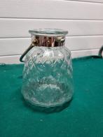 windlicht van glas, lantaarn, Huis en Inrichting, Woonaccessoires | Overige, Ophalen of Verzenden, 'T Olde Gre-j, Info@toldegrej.nl