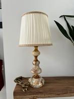 Onyx lamp met kap, Ophalen of Verzenden, Zo goed als nieuw, 50 tot 75 cm