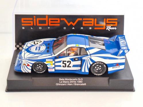 Sideways Racer SW26 Lancia Beta GR5 Le-Mans1980 #52 SW26, Kinderen en Baby's, Speelgoed | Racebanen, Nieuw, Racebaan, Elektrisch