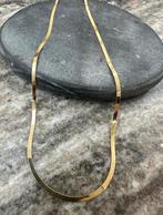 Prachtige 18k gouden gladde ketting, Ophalen of Verzenden, Nieuw, Goud