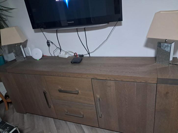 Dressoir Carré Volendam, Huis en Inrichting, Kasten | Dressoirs, Gebruikt, 150 tot 200 cm, 25 tot 50 cm, Met lade(s), Met deur(en)