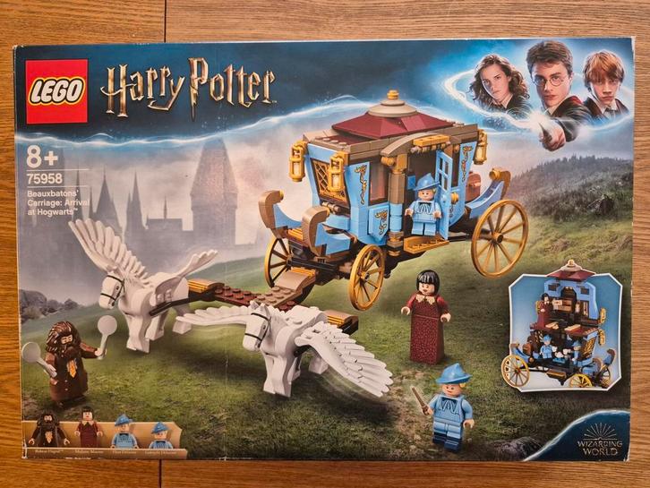 LEGO Harry Potter Beauxbatons' Carriage compleet - 75958, Kinderen en Baby's, Speelgoed | Duplo en Lego, Zo goed als nieuw, Ophalen of Verzenden
