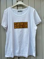 Mooi wit T-shirt met goud van GEISHA, maat XL/42, Kleding | Dames, T-shirts, Gedragen, Ophalen of Verzenden, Geisha, Wit