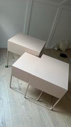 Oud roze industriële bijzettafels intratuin, Minder dan 55 cm, Rond, Nieuw, Ophalen