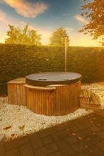 Skargards Hout Gestookte Hot Tub - Heerlijk Ontspannen!, Tuin en Terras, Bubbelbaden en Hottubs, Ophalen, Zo goed als nieuw, Afdekzeil