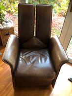 t.k.Leolux fauteuil leer PROTOTYPE, Ophalen, Gebruikt, 50 tot 75 cm, Leer