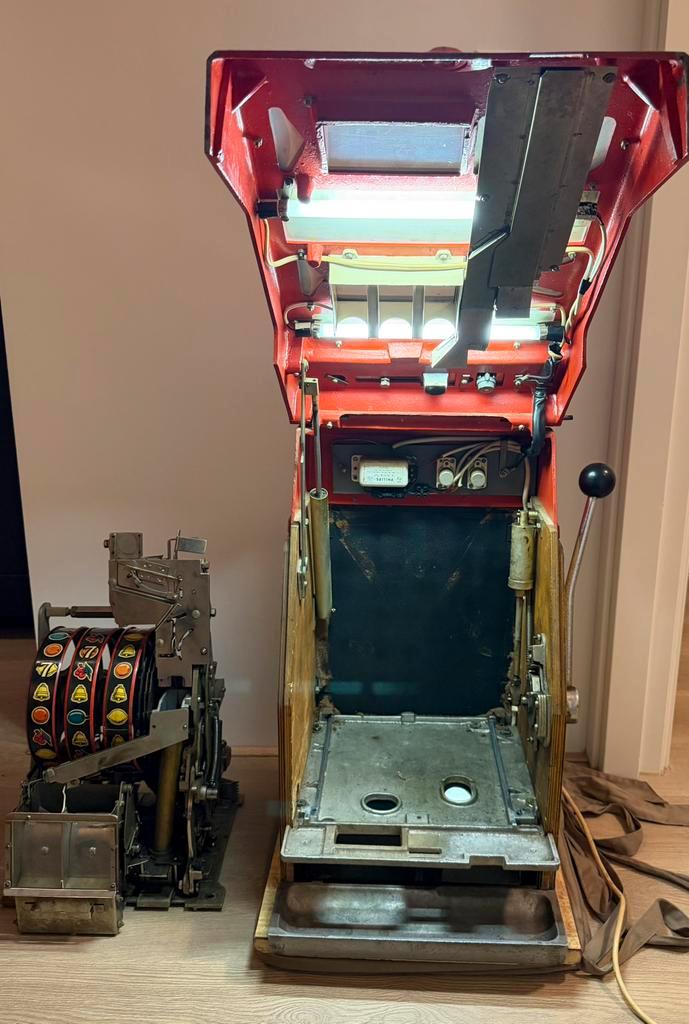 Gokkast 1955, Verzamelen, Automaten | Gokkasten en Fruitautomaten, Gebruikt, Euro, Ophalen of Verzenden