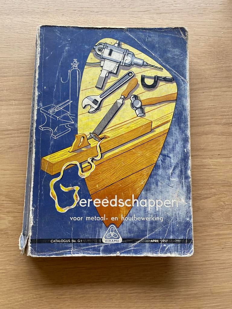 VIHAMIJ Gereedschappen Catalogus G1 - April 1957, Boeken, Ophalen of Verzenden, Gelezen, Catalogus