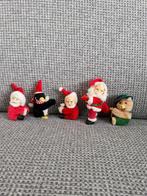 Knijppoppetjes knijpbeestjes knijpers vintage kerst kerstman, Ophalen of Verzenden, Gebruikt, Overige typen