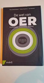 De wet van OER - Paul Eikelenboom, Ophalen of Verzenden, Zo goed als nieuw, Overige onderwerpen, Paul Eikelenboom, Fokke Kooistra, Ivo Kouters