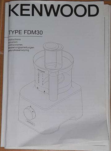 Kenwood Keukenmachine Compleet beschikbaar voor biedingen