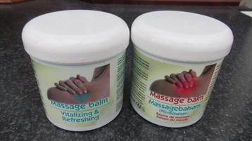 Massagebalsem, nieuw in potten van 250 ml. beschikbaar voor biedingen