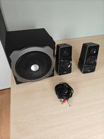 Trust Titan 2.1 speakerset – met subwoofer – goed werkend, Ophalen, Gebruikt, Audiokanaal 2.1, TRUST