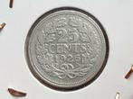 25 cent 1926 zilver nr.4 (08), Postzegels en Munten, Munten | Nederland, Ophalen of Verzenden, Koningin Wilhelmina, 25 cent, Zilver