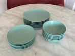 FÄRGKLAR IKEA servies set van 21, light turquoise, Ophalen, Keramiek, Zo goed als nieuw, Bord(en)