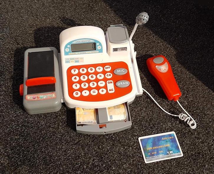 Kinderwinkel Kassa, Keukengerei & Accessoires, Kinderen en Baby's, Speelgoed | Speelkeukens, Gebruikt, Speelkeuken-accessoire