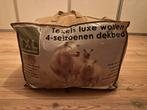 Texels 4-Seizoenen Dekbed - Wol Comfort, Ophalen, Wit, Tweepersoons, Deken of Dekbed