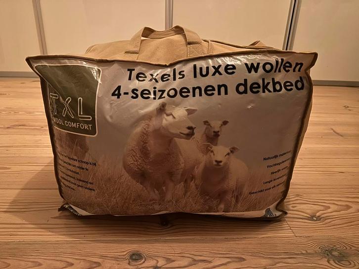 Texels 4-Seizoenen Dekbed - Wol Comfort, Huis en Inrichting, Slaapkamer | Beddengoed, Zo goed als nieuw, Deken of Dekbed, Tweepersoons