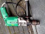 Boormachine en slijpmachine werkt 100%merk Hitachi, Ophalen of Verzenden, Gebruikt, Boormachine