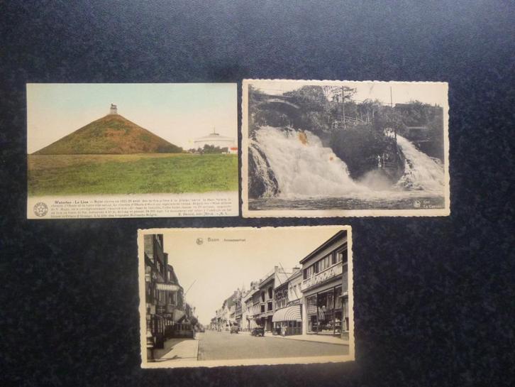 BELGIE 3 stuks, Verzamelen, Ansichtkaarten | België, Voor 1920, Ophalen of Verzenden