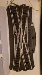 Märklin C-rails 24624 Engelse Wissel H0, Wisselstroom, Rails, Ophalen of Verzenden, Zo goed als nieuw