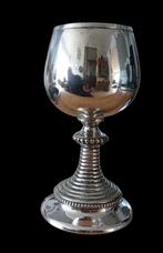 Antiek zilver goblet 19e eeuw. Wijnkelk beker., Antiek en Kunst, Ophalen