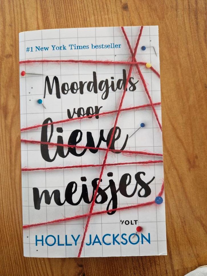 Holly Jackson - Moordgids voor lieve meisjes, Boeken, Kinderboeken | Jeugd | 13 jaar en ouder, Zo goed als nieuw, Ophalen of Verzenden