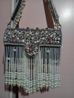 Bridel handmade baga, Sieraden, Tassen en Uiterlijk, Tassen | Damestassen, Ophalen of Verzenden, Nieuw, Grijs, Handtas