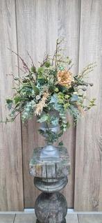 Schitterend sober bloemstuk zijdebloemen kunstbloemen nr 1, ., Nieuw, Ophalen of Verzenden, .