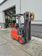 Linde E12Z-02 triplex freelift sideshift 4.250 mm accu 2019, 1000 tot 2000 kg, Elektrisch, Heftruck, Linde