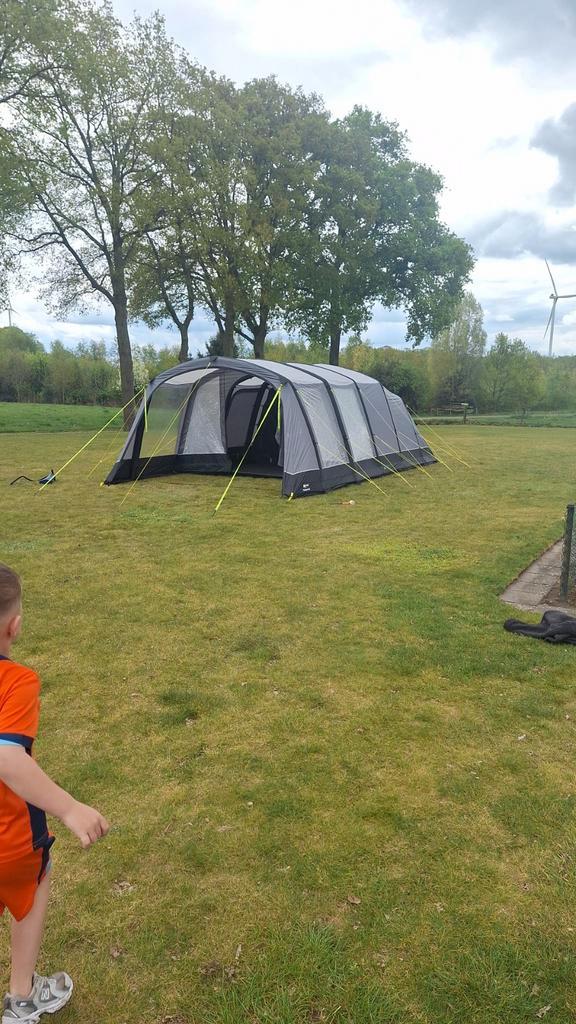 Kampa Hayling 6 air, Caravans en Kamperen, Tenten, tot en met 6, Zo goed als nieuw, Ophalen