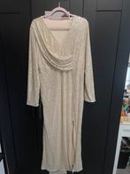 Glitter jurk Avond jurk Elegant 1xl, Ophalen of Verzenden, Zo goed als nieuw, Maat 46/48 (XL) of groter, Onder de knie
