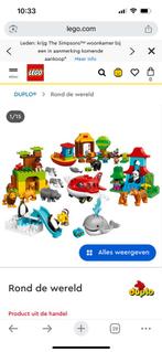 Lego duplo 10805 around the world (exclusief bak), Ophalen, Gebruikt, Duplo