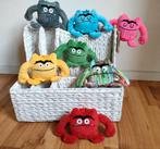 7 kleurenmonsters (6 basis + 1 in de war) emotie knuffels, Kinderen en Baby's, Speelgoed | Knuffels en Pluche, Nieuw, Overige typen