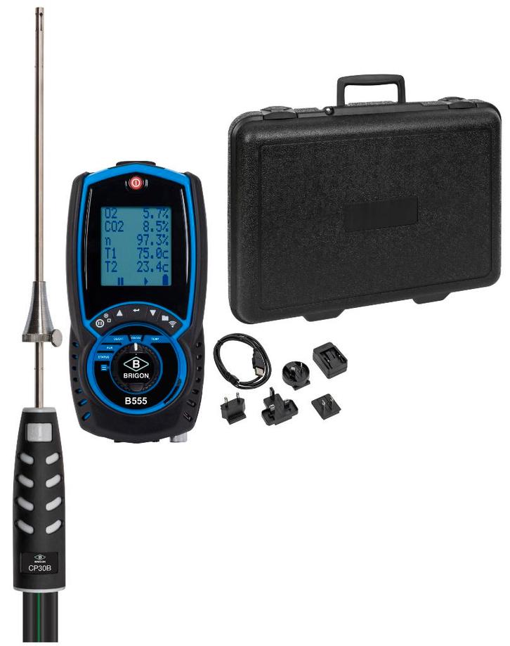 Brigon 555NL rookgasmeter, Doe-het-zelf en Verbouw, Meetapparatuur, Nieuw, Overige meters, Ophalen of Verzenden