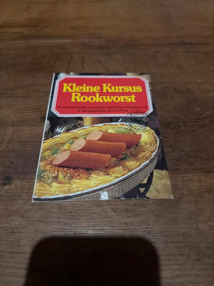 Kleine Kursus Rookworst - Unox receptenboekje, Boeken, Kookboeken, Zo goed als nieuw, Voorgerechten en Soepen, Nederland en België