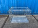 Honden Bench - gegalvaniseerd en inklapbaar - 107cm/70cm, Ophalen, Gebruikt