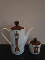 Vintage Theepot en suikerpot van het Nutroma Klokkenservies, Ophalen of Verzenden