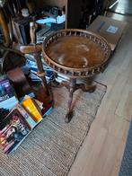 Antieke Wijntafel met Gedraaide Poot, Ophalen of Verzenden