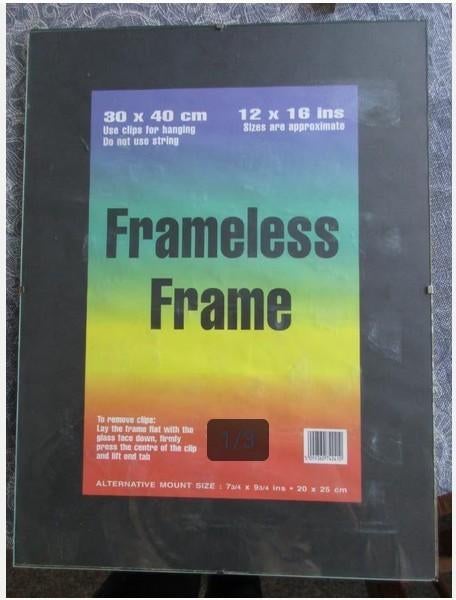 2 wissellijsten 30 x 40 / 18 x 24 cm, Ophalen of Verzenden, Nieuw