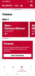 Ajax fortuna f-side, Losse kaart, Eén persoon, Februari