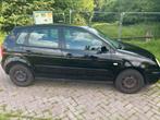 Volkswagen Polo 1.4 55KW 2004 Zwart 5 deurs, Auto's, Volkswagen, Voorwielaandrijving, 15 km/l, 74 pk, 4 cilinders