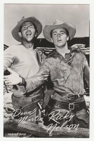 Dean Martin en Ricky Nelson.  Filmsterren. Muziek.  Movies. beschikbaar voor biedingen