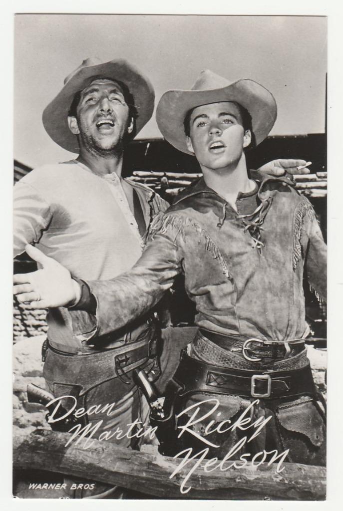 Dean Martin en Ricky Nelson.  Filmsterren. Muziek.  Movies., Verzamelen, Ansichtkaarten | Themakaarten, Ongelopen, 1940 tot 1960