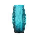 Vintage Blauwe Design Bubble Vaas Stolle Nieman Jaren 70, Gebruikt, Blauw, Ophalen of Verzenden, Glas