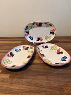 Set van 3 serveerschaaltjes, Ophalen of Verzenden, Overige stijlen, Porselein, Schaal of Schalen